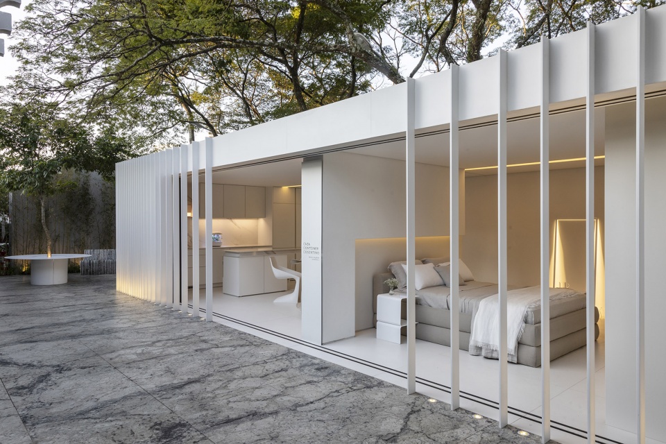 Modular container homestay