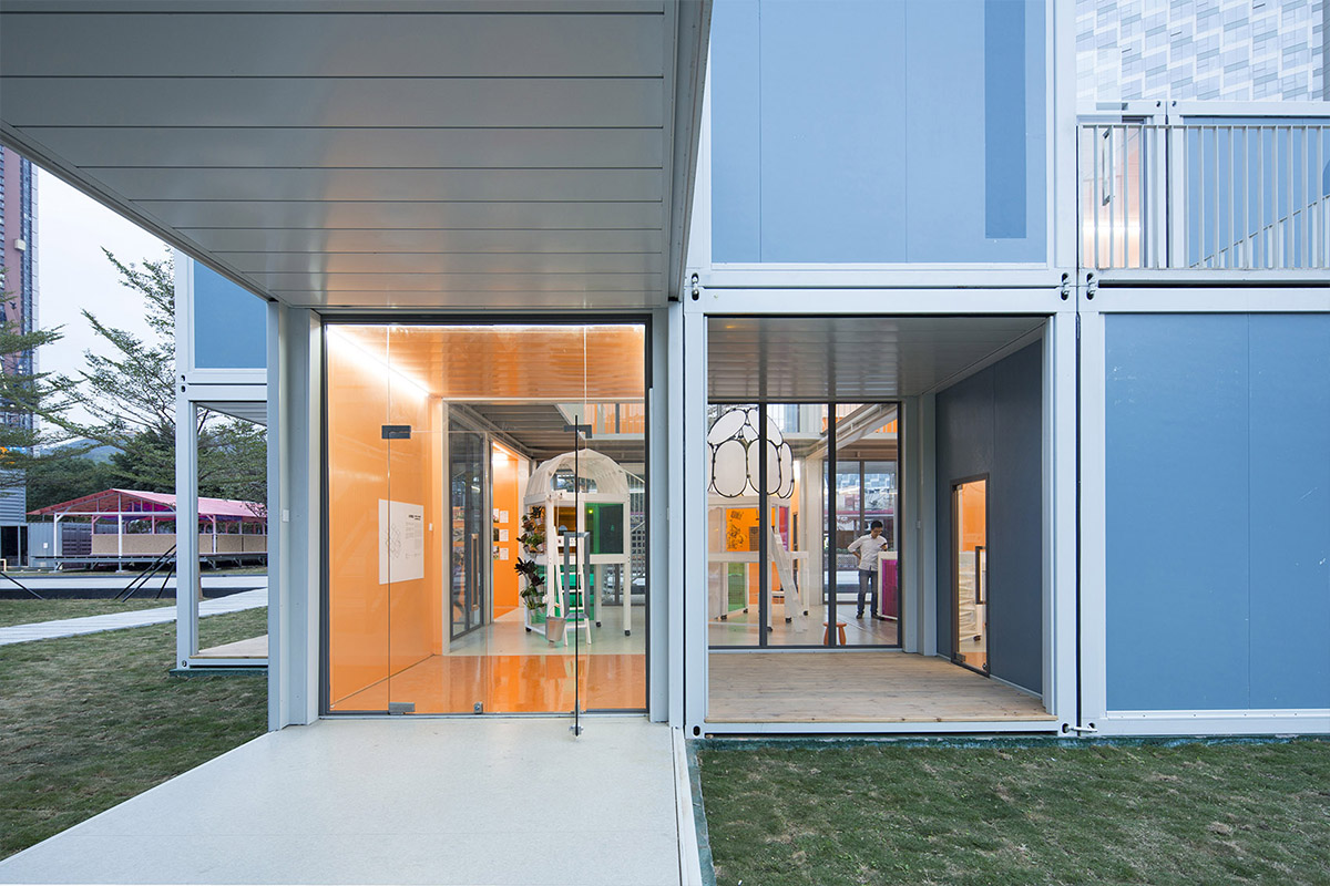 Container Smart Exhibition Hall - "Play and Learn Blocks" Modular Building