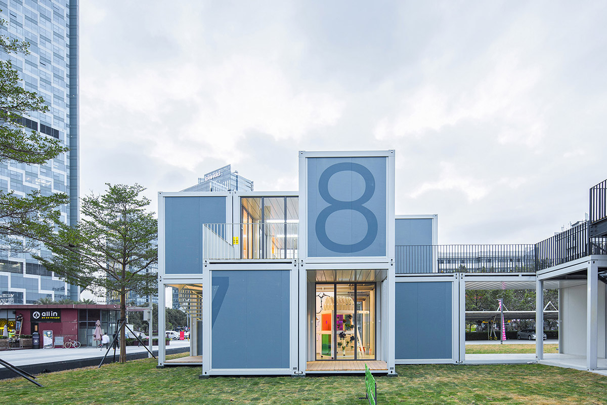 Container Smart Exhibition Hall - "Play and Learn Blocks" Modular Building