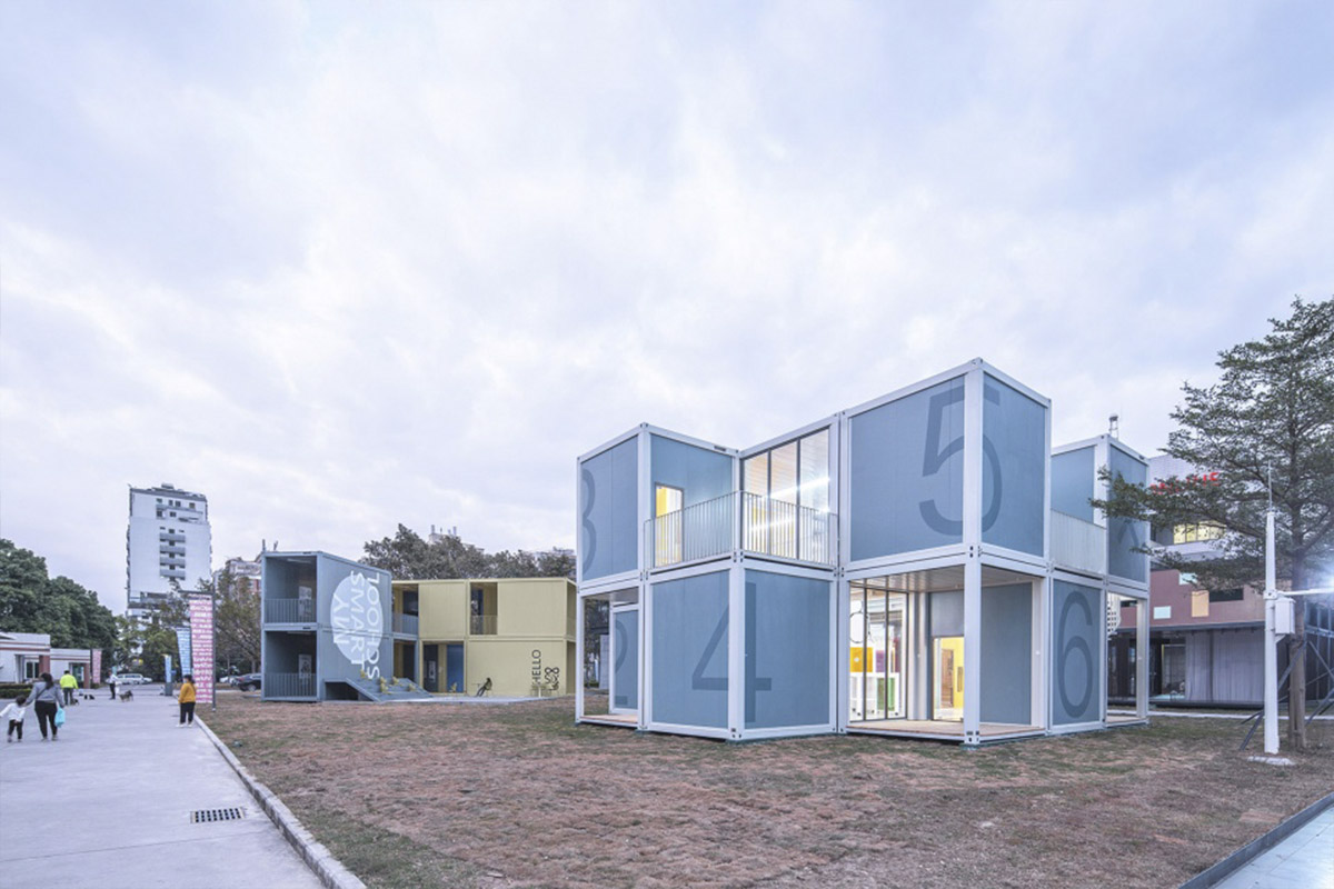 Container Smart Exhibition Hall - "Play and Learn Blocks" Modular Building