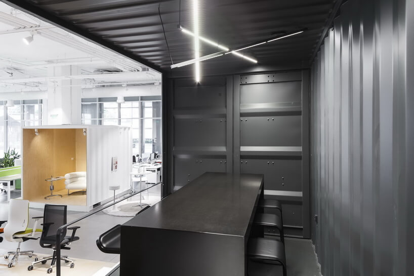 Industrial style container office