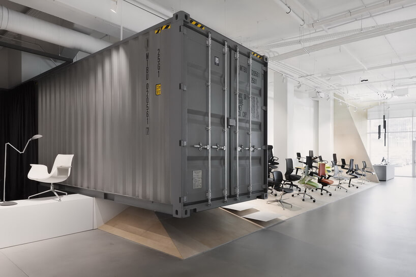 Industrial style container office