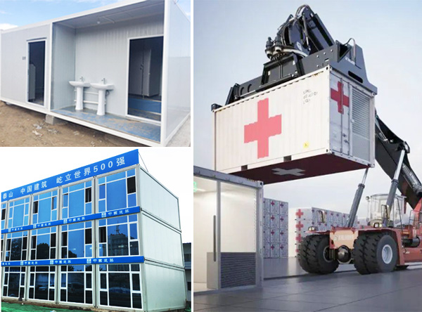 BOXER Prefabricated Buildings and Temporary Container Houses Debut at Wuhan Emergency Safet