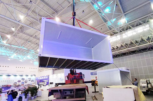 BOXER Prefabricated Buildings and Temporary Container Houses Debut at Wuhan Emergency Safet